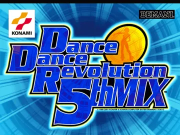 Dance Dance Revolution 5th Mix (JP) screen shot title